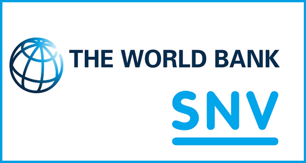 World Bank - SNV logo - link to SNV website
