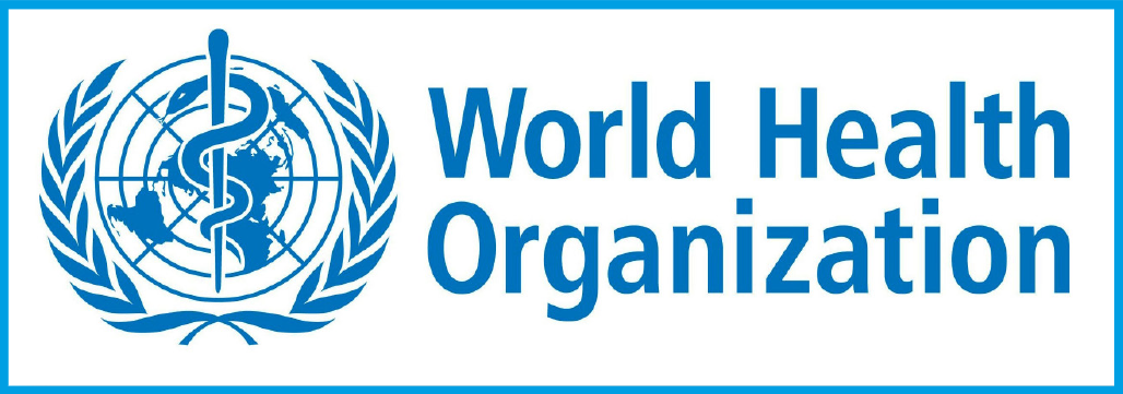 World Health Organization (WHO) logo - link to WHO website