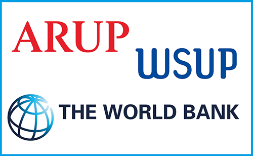 ARUP and WSUP logos - link to their event page