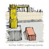 Durable brick at the collection point - colour (Artist: Shaw, Rod)