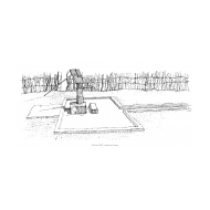 Handpump with apron and channel (Artist: Shaw, Rod)