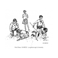 Children playing (Artist: Shaw, Rod)