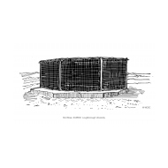 A wire mesh emergency water supply tank v2 (Artist: Shaw, Rod)