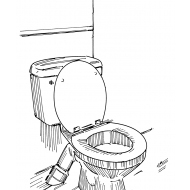 Flush toilet v2 (Artist: Shaw, Rod)